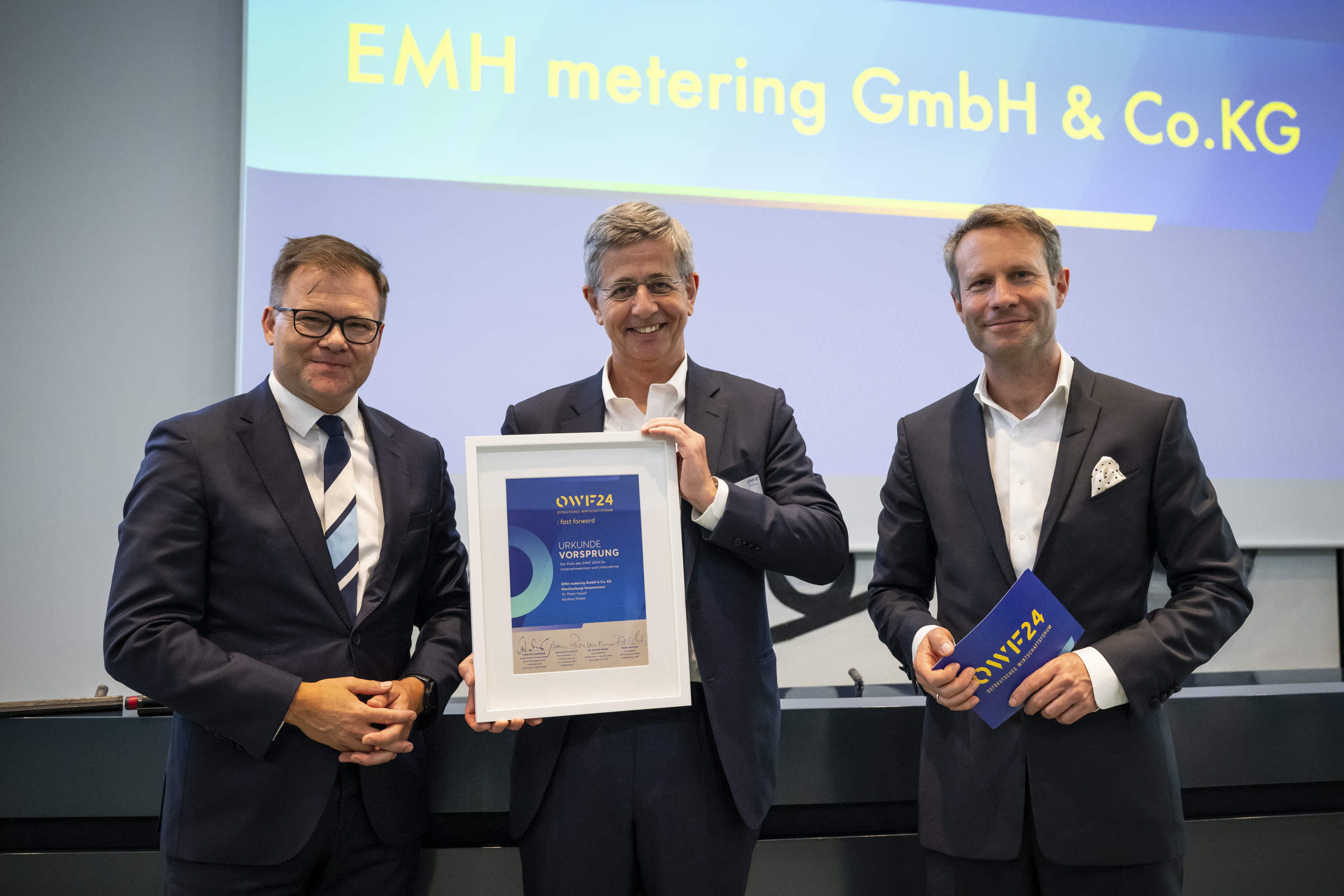 Galliner Unternehmen Emh Metering Erh Lt Wirtschaftspreis F R