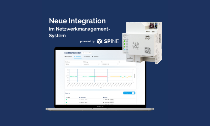 SPiNE integriert Smart Meter Gateways von EMH metering in Netzwerkmanagement-System